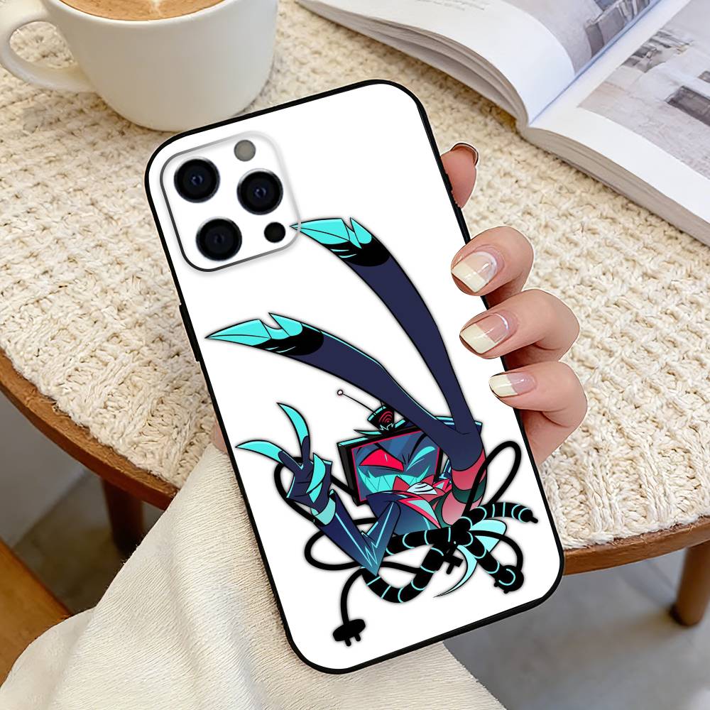 V-Vox H-Hazbin H-Hotel Чехол для телефона Силиконовый Мягкий Для IPhone 17 16 15 14 13 12 11 X XR Plus Pro Max Plus