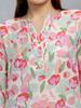 Monte Carlo Women Regular Fit Pink Kurti