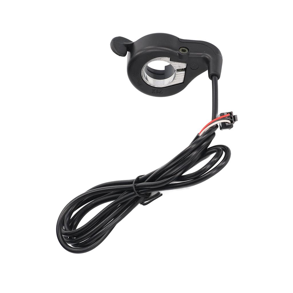 E Bike Throttle Durable ABS Metal Easy Operation SM Plug E Bike Thumb Accelerator For 24V 36V 48V