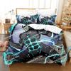 Кайдзю Нет. 8- Piece bedding set Single Twin Full Queen King Size Bedding Set for Adult Kid Bedroom Duvet cover Sets 3D Print Anime bed sheet set