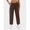Women's High Waist Corduroy Straight Leg Pants - Autumn 2025 Collection