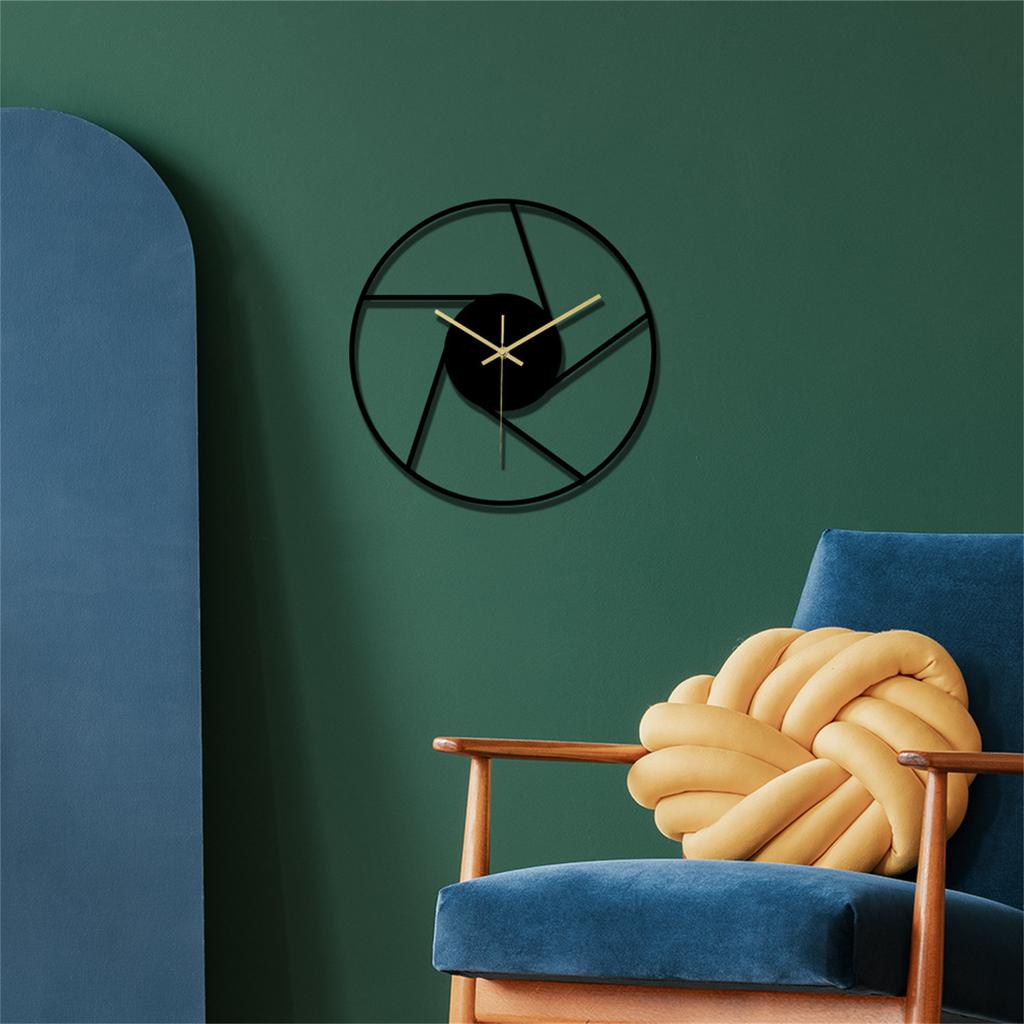 Accurate Timekeeping Modern Wall Clock Non Ticking Battery Operated Wall Clocks Minimalistic Wall Clock for Kitchen