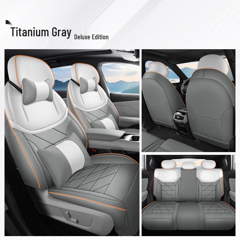 Полностью кожаные чехлы на сиденья автомобиля для Changan Deepal S05 2025 года, 5-местный, всесезонные, полное покрытие