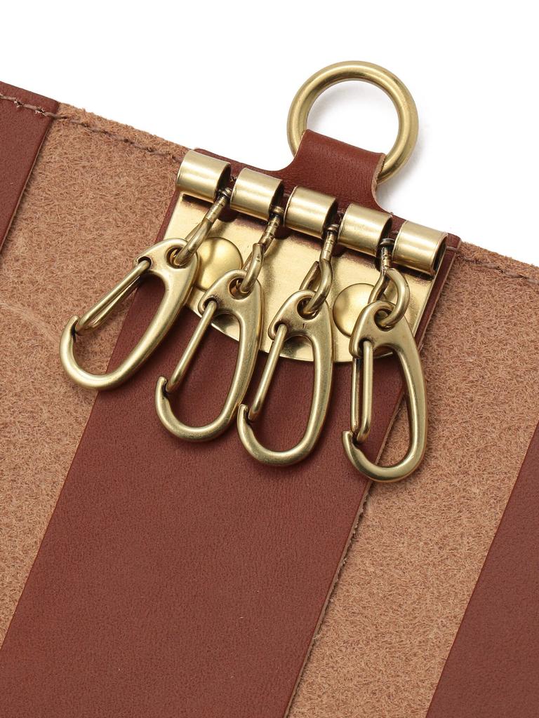 Key Case F Red Brown [Il Bisonte] 54_1_54222304190
