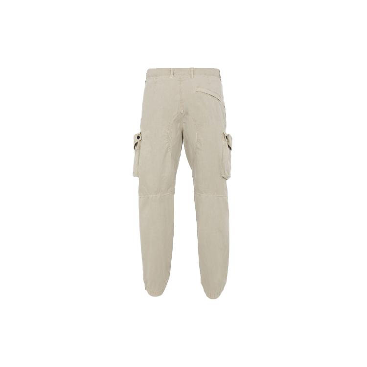 STONE ISLAND Cargo Pants Men's Ecru 7415319WA-V0195