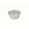 Aluminum Foil Round Pot, Deep, 23cm, 4.0L, Pack of 2, Ramen, Udon, One-Person Hot Pot, HB-5740