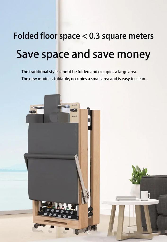 Пилатес раскладная кровать Фитнес-оборудование Йога-студия Тренажерный зал Пилатес реформер Лестница Частный клуб Домашний бодибилдинг Упражнение