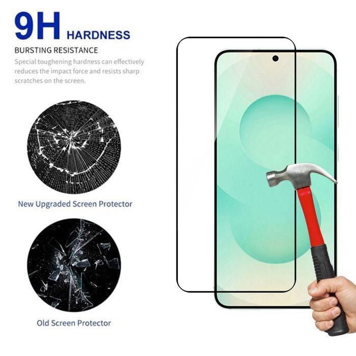 Verre Trempé - BOOLING - pour Samsung Galaxy S25 FE - Antichoc - Anti-Rayures - 4 pièces