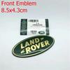 Car Front Grille Emblem Rear trunk Logo Badge Sticker Accessories For Land Rover Discovery 2 3 4 Range Rover Freelander SVR XS1