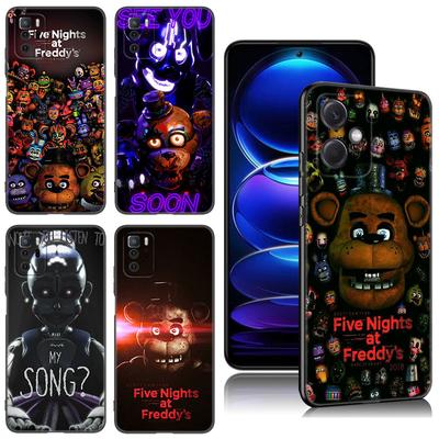 Черный силиконовый чехол для телефона Five-Nights-At-Freddys для Xiaomi Redmi Note 10 11 11S 12 13 4G 8 9 11T Pro 5G Plus 8T 9S 10S 12S