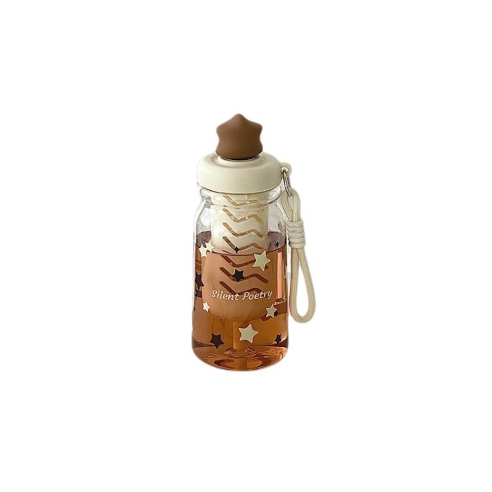 Large Capacity Star Water Bottle BPA Free Drinking Bottle With Tea Infuser School