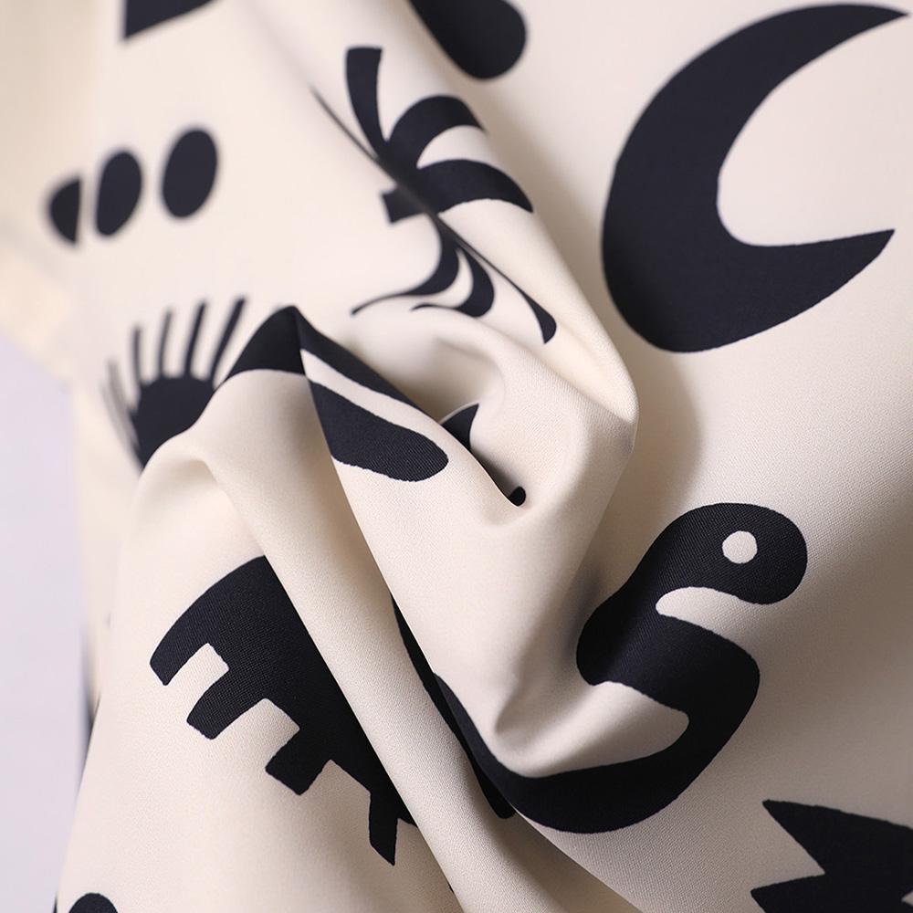 Свободные рубашки в стиле ретро с пиктограммой и полным принтом, рубашки с короткими рукавами, летние мужские свободные рубашки, повседневная уличная одежда для мужчин