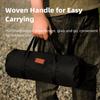Oxford Cloth Camping Tent Storage Bag Cylindrical Bag Hiking Tool Handbag  Outdoor