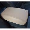 Beige Leather Central Console Armrest Box Cover Trim For Hyundai Tucson 2016-18