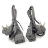 CCC 3-Pin Extension Cord, 1.5-2.5mm², 10A-16A, Male-Female, Chinese Standard.