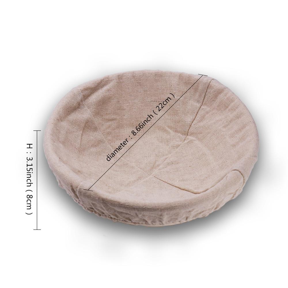 Набор инструментов для выпечки, овальная корзина из ротанга ручной работы, изогнутый нож для хлеба, расстойка, расстойка теста, Banneton Brotform, ферментация