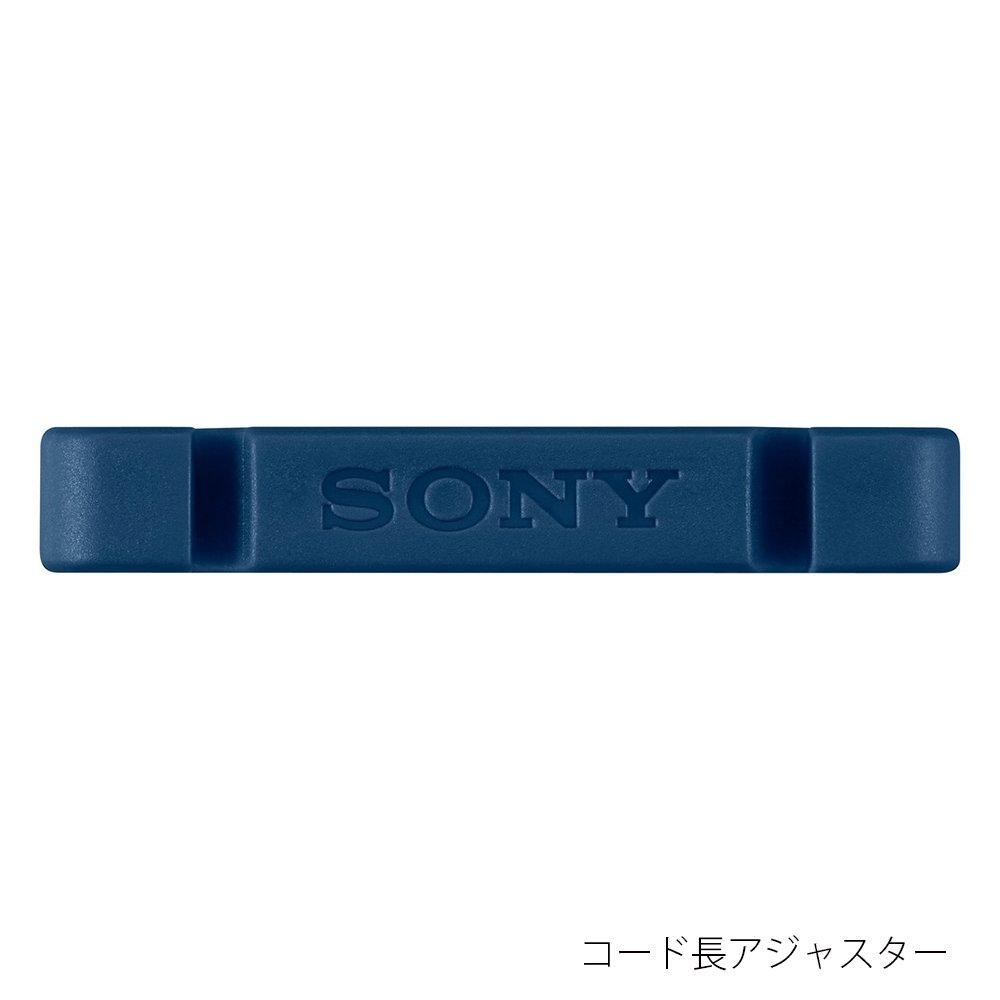 Sony Wireless Earphones Bluetooth with Remote and Blue MDR-XB80BS Waterproof/Sports-friendly, Compatible, Mic, (MDR-XB80BS L)