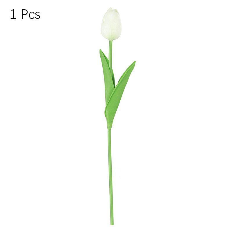 Высокореалистичный искусственный цветок тюльпана для свадебных букетов и домашнего декора