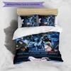 3pcs Custom Name Billie Eilish Bedding Set Duvet Cover Closure Includes 1 Duvet Cover & 2 Pillowcases for All Seasons Bedroom Decor