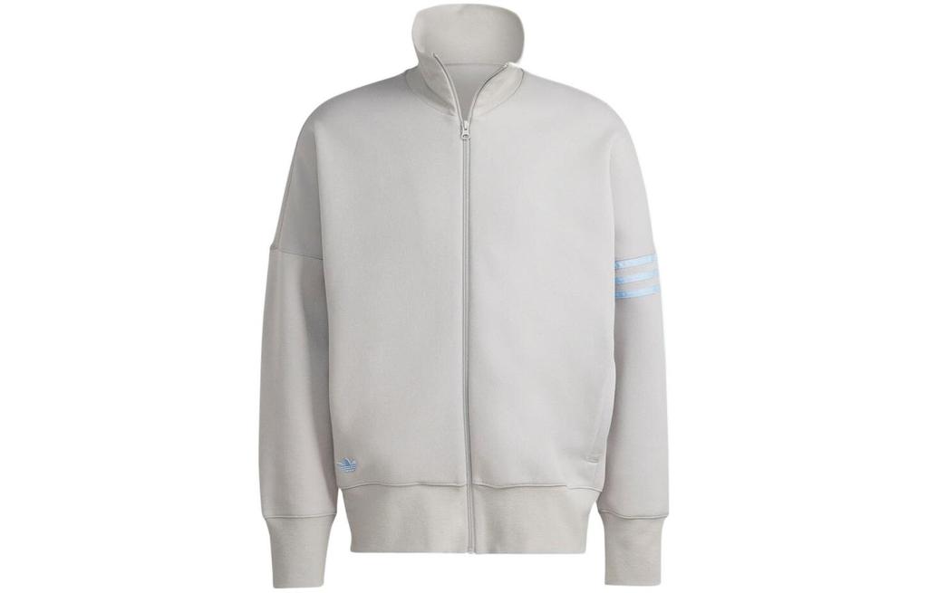 Adidas Originals Neuclassics Jackets Men's Gray Stand Collar Moderate Other HS1520