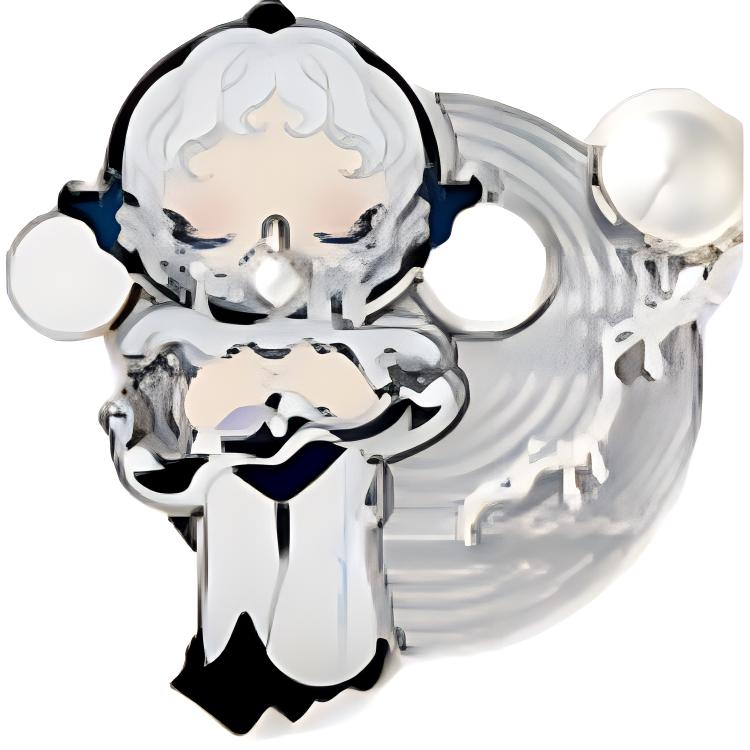 POP MART Skullpanda Коллекция Звуков Магниты на Холодильник Мистери Боксы, Один Мистери Бокс