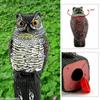1pc Degree Realistic 360 Rotating Bird Repellent Owl Prowler Decoy Protection Repellent Pest Control Scarecrow Garden Yard Decor