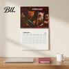 Funny Cat Wall Calendar 2027 Drunk Cats Calendar, with 12 Practical Planner for Home Hilarious Drinking Illustration, Monthly Office Decor Decorative