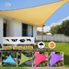 Waterproof Triangular UV Sun Shade Sail Sun Shelter Sunshade Canopy Garden Patio Pool Shade Sail Awning Camping Picnic Tent