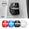 For Volvo 4Pcs Door Lock Decoration Protect Cover Emblem Case For Volvo XC90 V90 V60 XC60 V40 EC40 EX40 S80 S60 S90 C40 XC40 V70
