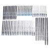 57Pcs Jigsaw Blades Set T Shank Jig Saw Models Replacement HCS HSS SK5 for Wood Plastic Metal