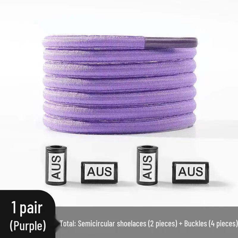 Эластичные шнурки без завязывания с металлической пряжкой - Легкие ленивые шнурки AUS