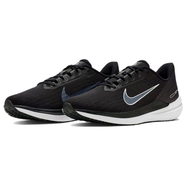 Nike Air Winflo 9 Black Dark Smoke Grey Мужские кроссовки Белые DD6203-001