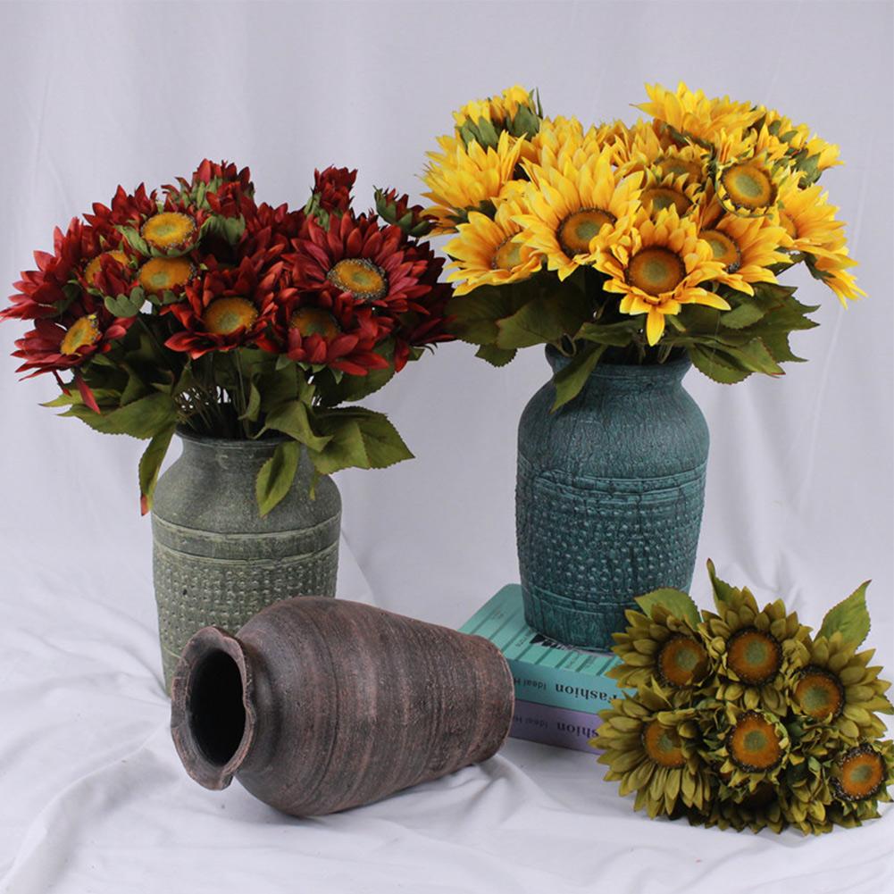 Flower Artificial Sunflowers Fake Sunflowers Festivals