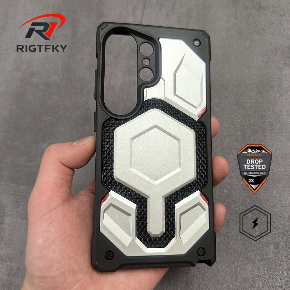 НОВЫЙ Оригинальный чехол Monarch для телефона Samsung S26 Ultra S25 S24 S23 Plus S26ULTRA Усиленный ударопрочный Бронированный Магнитный Защитный чехол