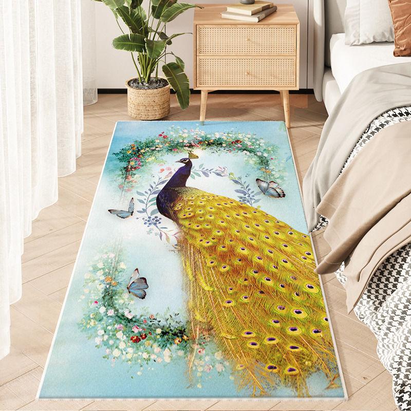 Длинный ковер у кровати, противоскользящий коврик, кухонный коврик, коврик для эркера, универсальный противоскользящий коврик, доступный