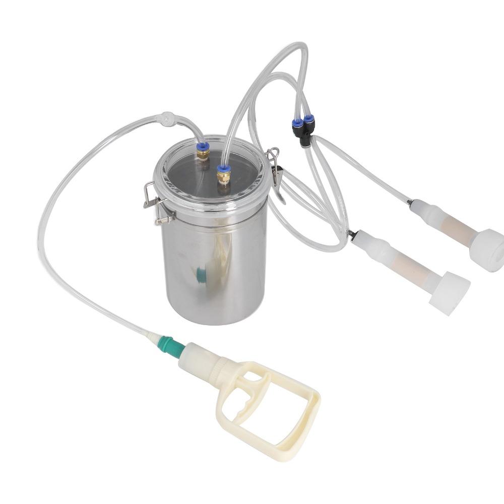 Stainless Steel Bucket Portable Milking Kit Portable Design Household Milking Kit For Farm