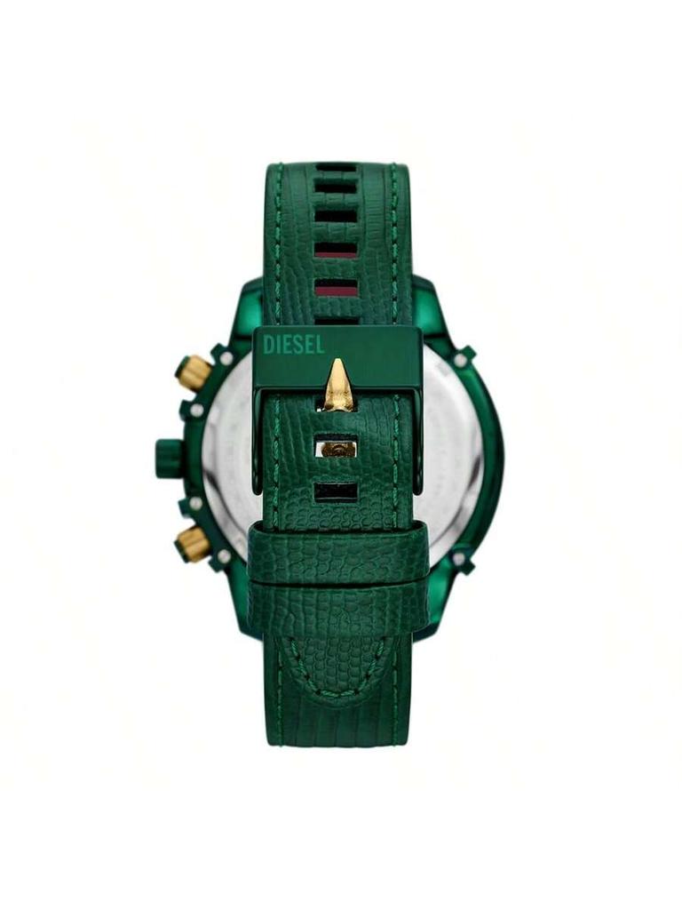 Diesel Мужские кварцевые часы кожаный ремешок циферблат 48 мм DZ4651