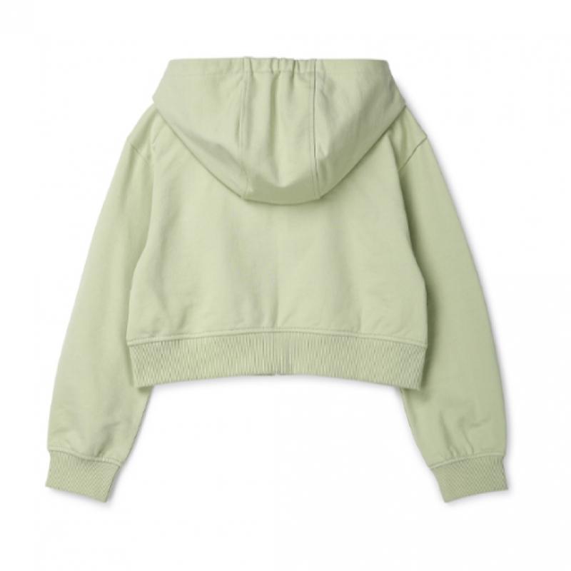 [renoma KidS] Женская толстовка с капюшоном и вышивкой Acrop на молнии R2412j014 