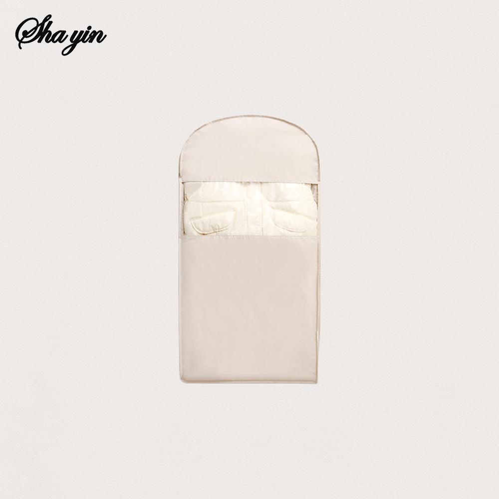 Visible Compression Hanging Bag for down Jacket - Dust Cover Clothes Storage Wardrobe Organizer for Household