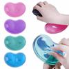 Heart-shaped Silicone Hand Rest Mice Pad Cushion Pad Gel Mouse Pad Mouse Wrist Pad Wrist Rests