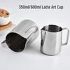 Stainless Steel Coffee Cup with Spout and Scale - Milk Frothing Jug
