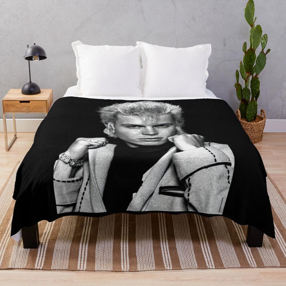 art pop music legend vintage america singer 90s Throw Blanket