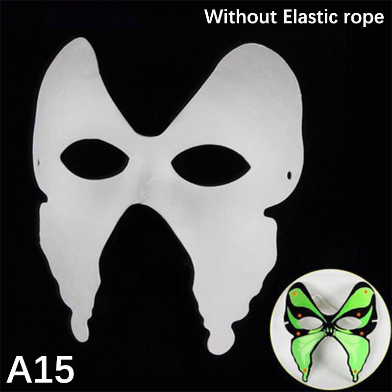 Пустые самодельные маски для маскарада, маски для лица кошки, реквизит, поддающийся покраске, костюм для косплея, декор для вечеринки, реквизит для творчества