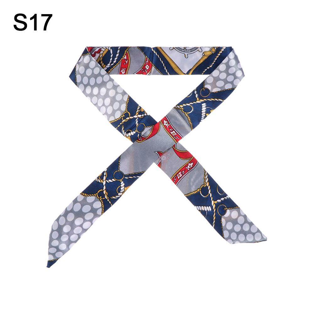 Wrist/Waistband Hairband Handbag Handle Ribbon Small Silk Scarf Decor Ribbon Scarf Neck Scarf