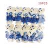 10Pcs 12Cm Bear Flower Bouquet Toy Cartoon Doll Foam Bouquet Gift Party Decor