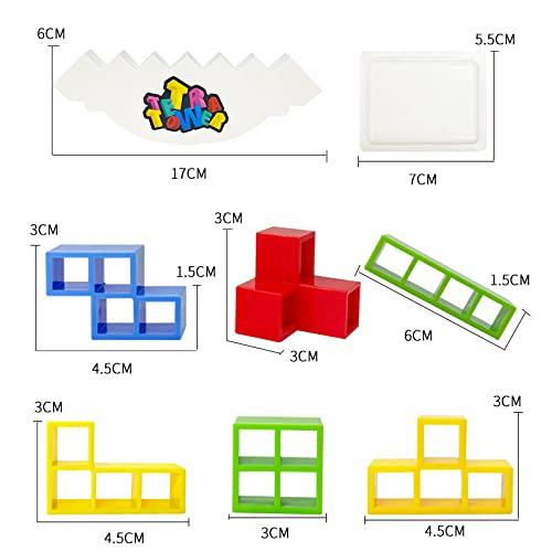 Kancharo Башня Тетрис Игра на Баланс (48pcs) Балансирующие Строительные Блоки Башня Игрушка Убийца Времени IQ Образовательная Головоломка Интеллектуальная Игра 3D Головоломка Подарок