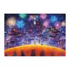 Tenyo [Made In Japan] 1000 Piece Canvas Style Jigsaw Puzzle Disney Remember Me Land of the Dead (51x73.5cm) D-1000-878 Comes with Glue and Spatula