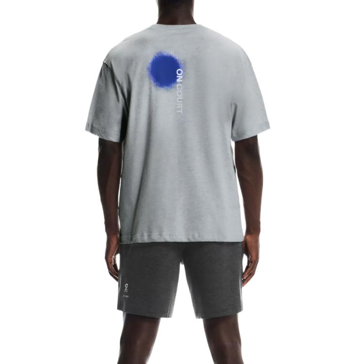 On Club-T Smash Loose Round Neck Short Sleeve T-Shirt Men Tops 1MF30812062