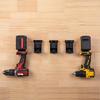 5Pcs Battery Holder Wall Mount Battery Dock Holder For Power Tool Holder Bracket Fixing Protector For Battery Fixing