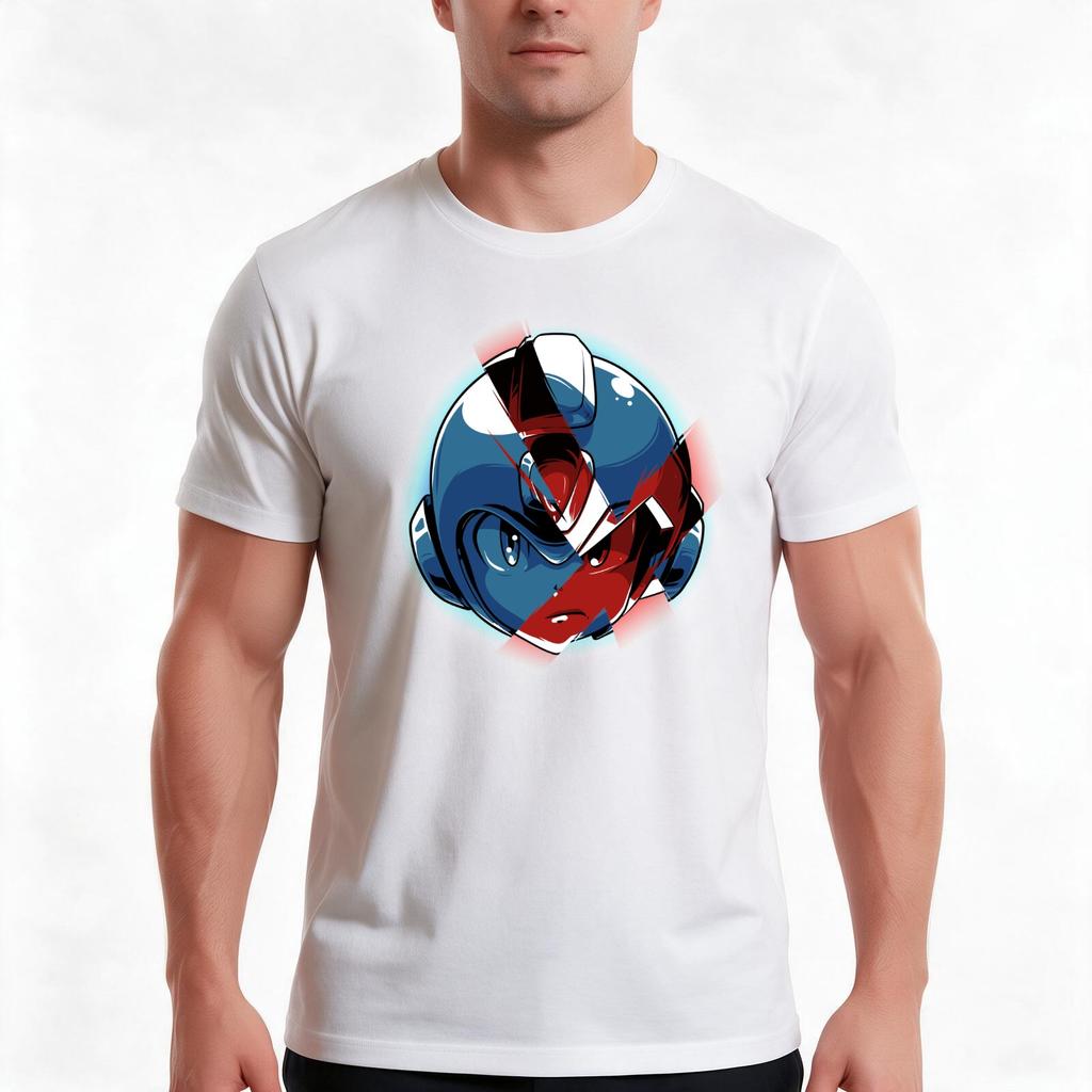 Mega To X TShirt Summer Casual Cotton Tee Oversized Streetwear Tops Vintage Graphic Print Loose Fit Short Sleeve